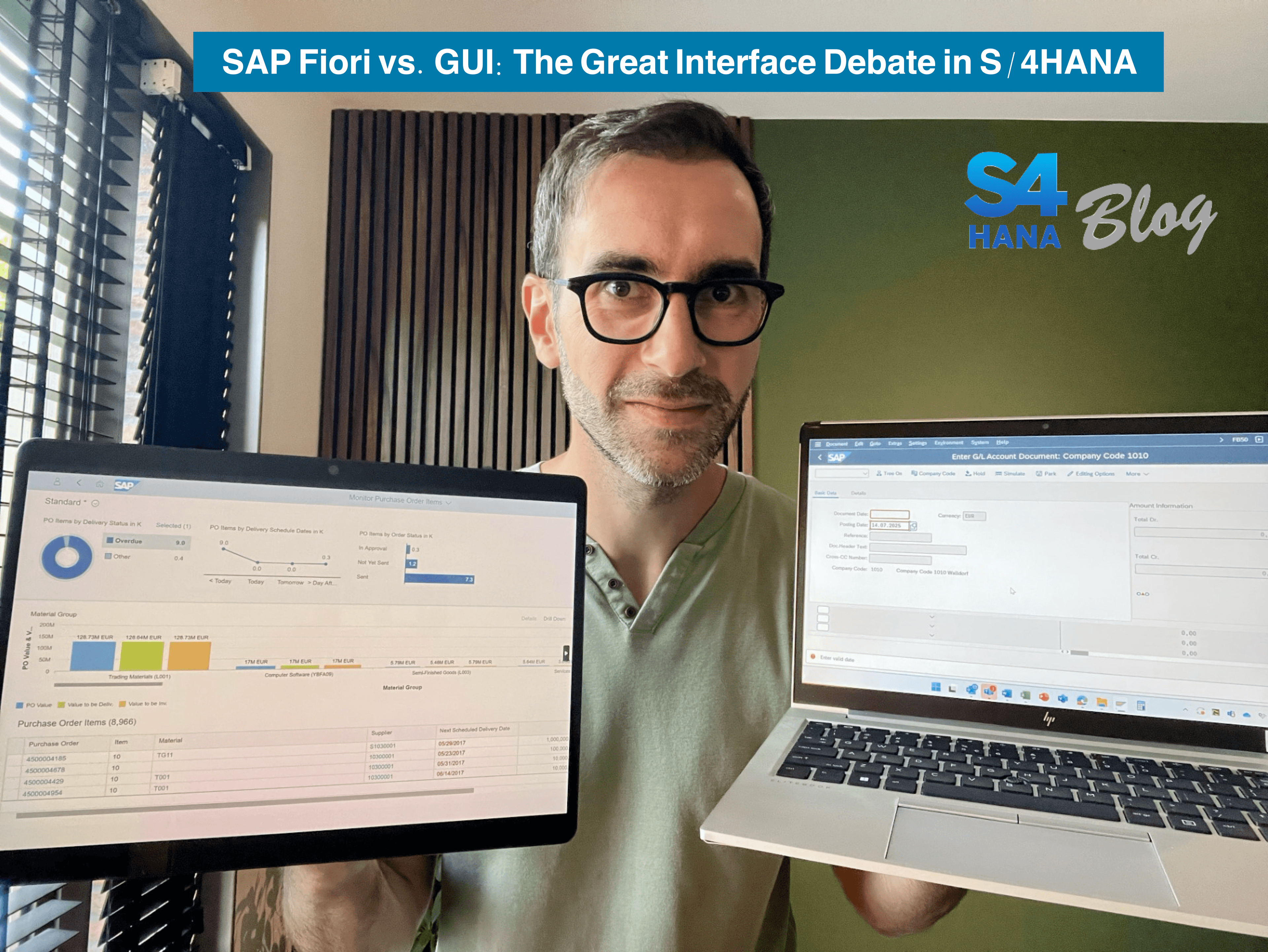 SAP Fiori vs. GUI: The Great Interface Debate in S/4HANA